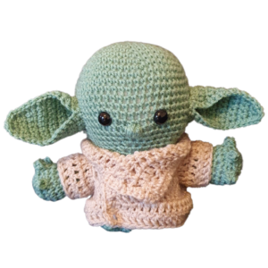 SilverdustUK Crochet 'The Little Green Thing' Toy