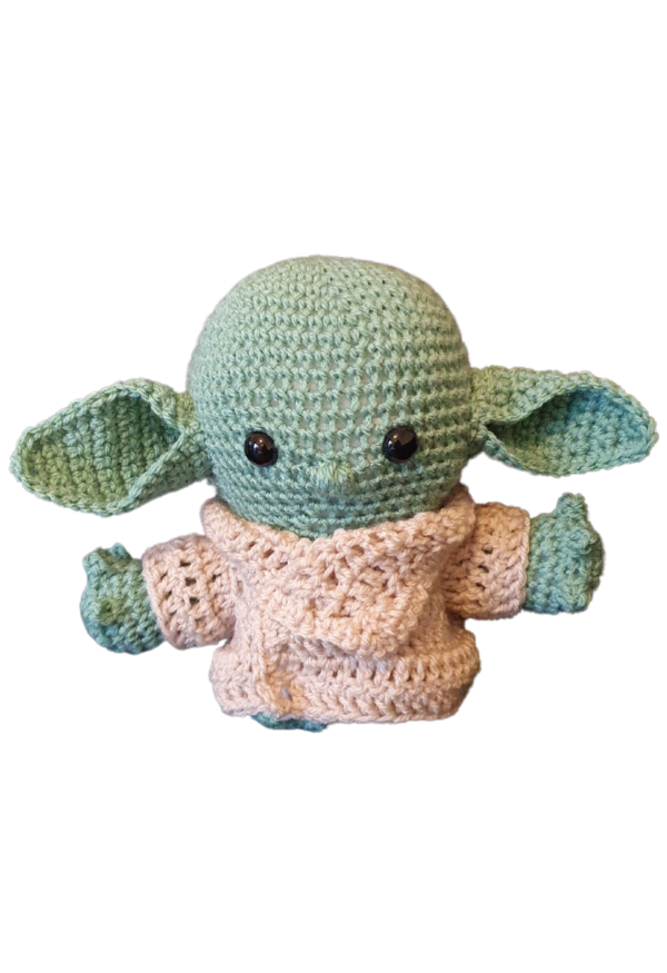 SilverdustUK Crochet 'The Little Green Thing' Toy