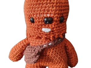 SilverdustUK Crochet Brown Chew Toy