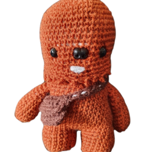 SilverdustUK Crochet Brown Chew Toy