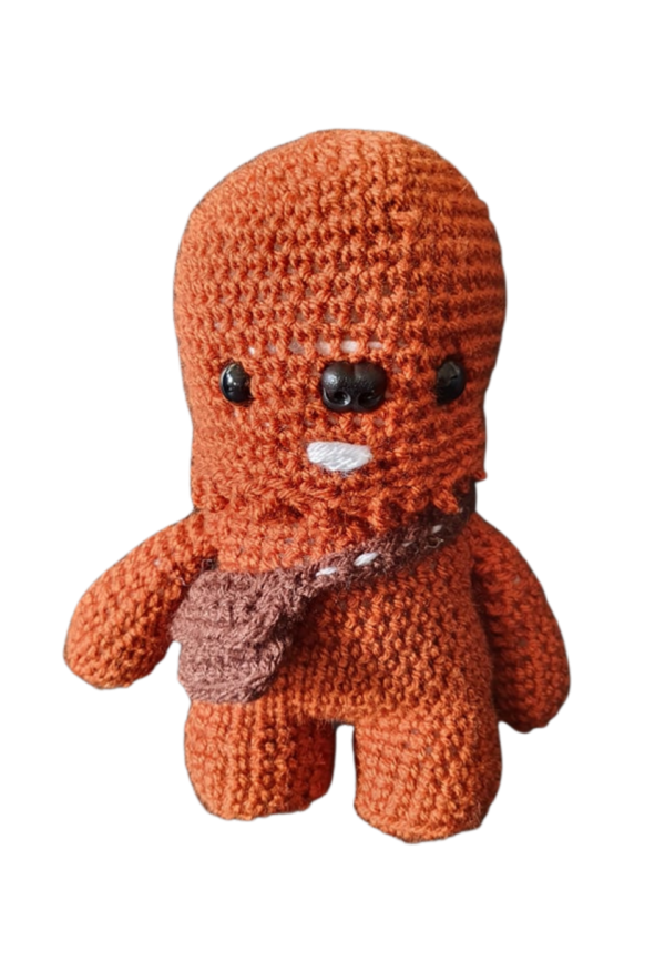 SilverdustUK Crochet Brown Chew Toy