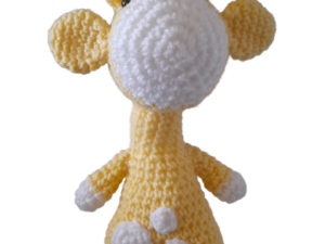 SilverdustUK Crochet Giraffe Yellow