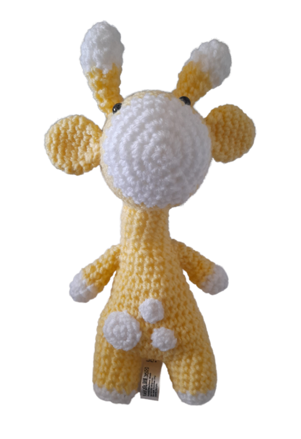 SilverdustUK Crochet Giraffe Yellow