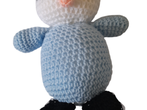 SilverdustUK Crochet Penguin Blue