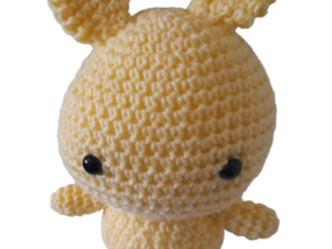 SilverdustUK Crochet Yellow Bunny