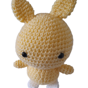 SilverdustUK Crochet Yellow Bunny