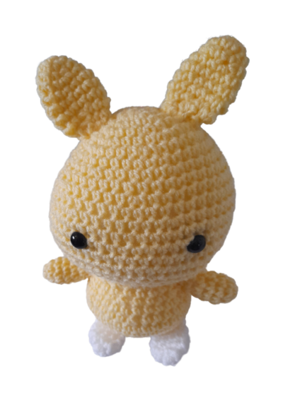 SilverdustUK Crochet Yellow Bunny
