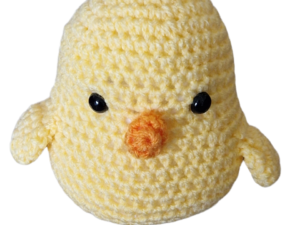SilverdustUK Crochet Baby Chick Toy Yellow