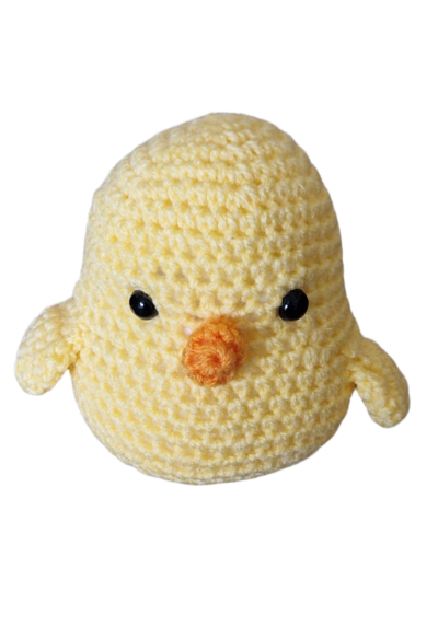 SilverdustUK Crochet Baby Chick Toy Yellow