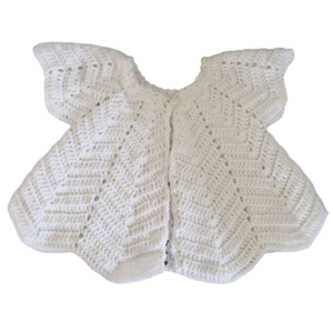 SilverdustUK Crochet Cardigan White