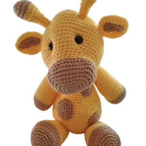SilverdustUK Crochet Giraffe Toy