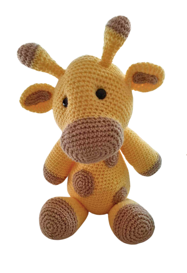SilverdustUK Crochet Giraffe Toy