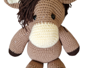 SilverdustUK Crochet Horse Toy