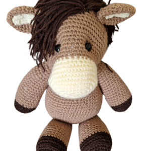 SilverdustUK Crochet Horse Toy