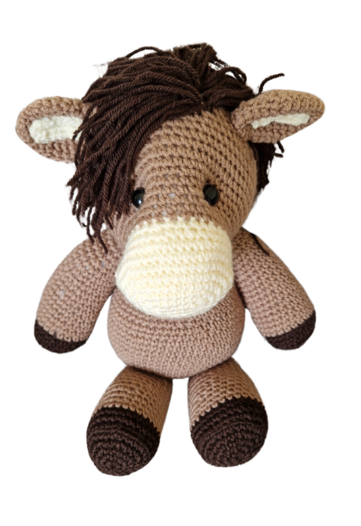 SilverdustUK Crochet Horse Toy