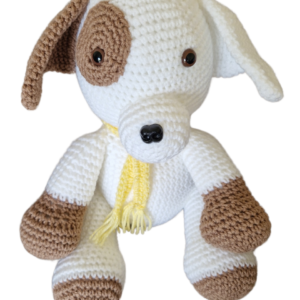 SilverdustUK Crochet Jack Russell Toy