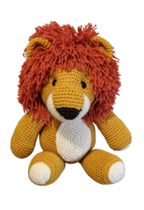 SilverdustUK Crochet Lion Toy