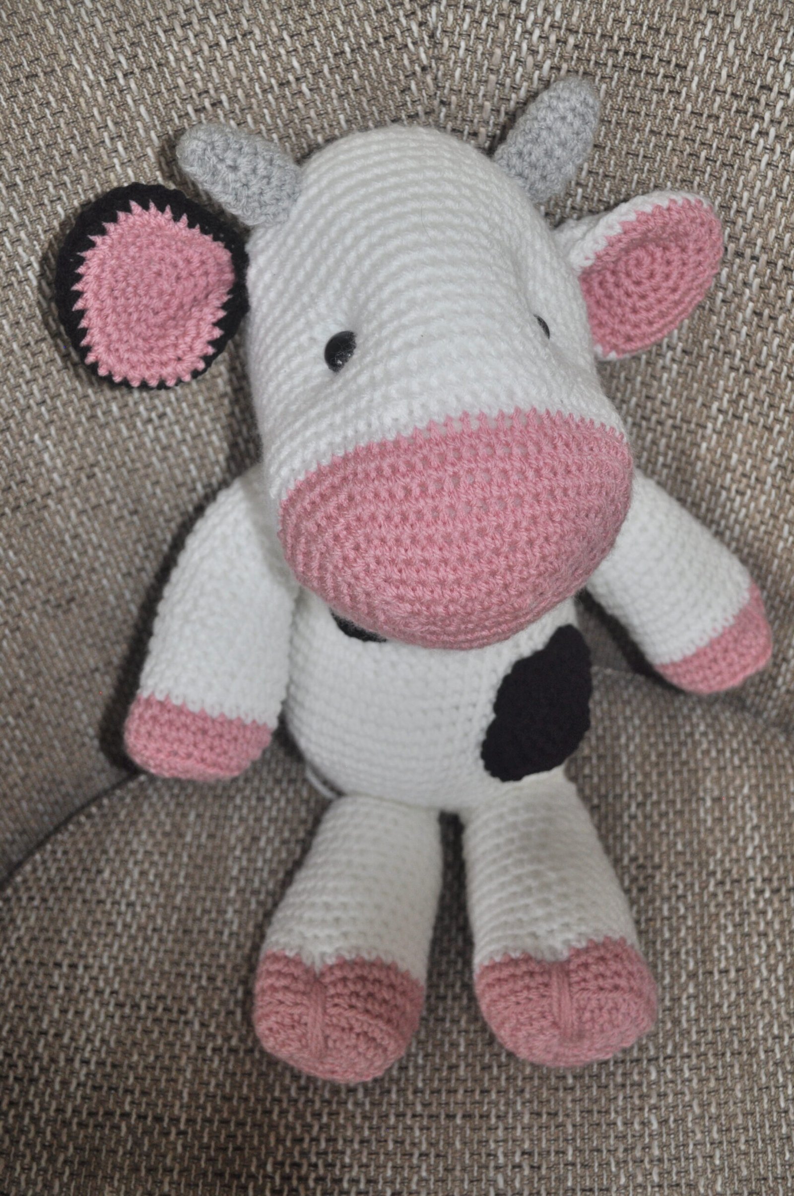 Cow | Pink Black White