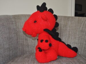 Dragon | Red/Black