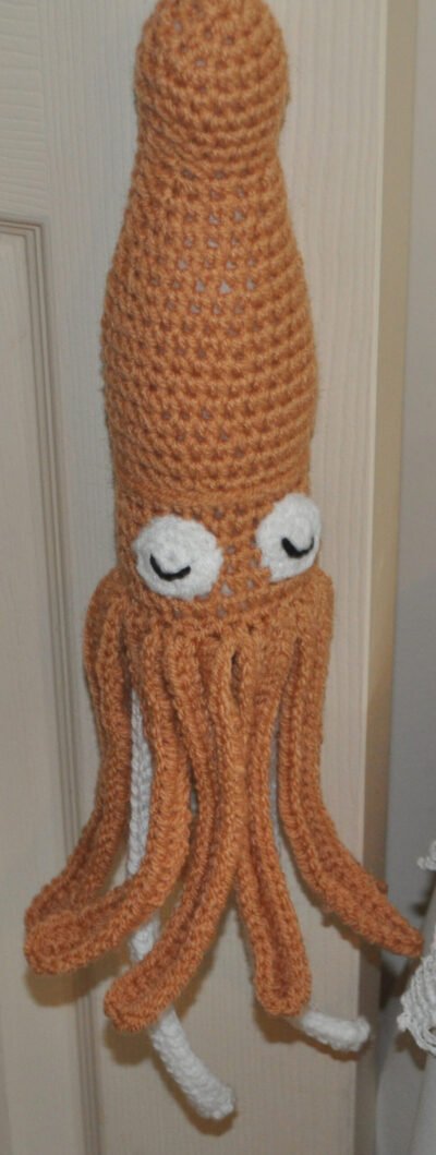 Crochet Squid Toy |Sand Sad