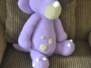 Triceratops |Lilac Beige White