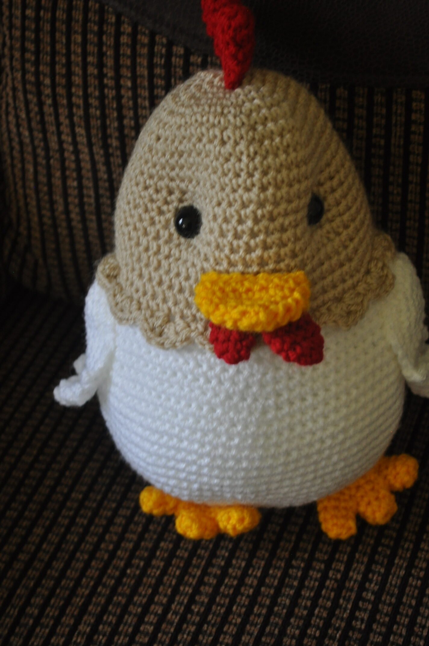 Chicken | Beige White Gold Red