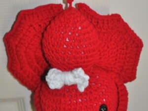 Crochet Bat Toy | Red