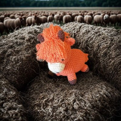 Heather the baby highland cow